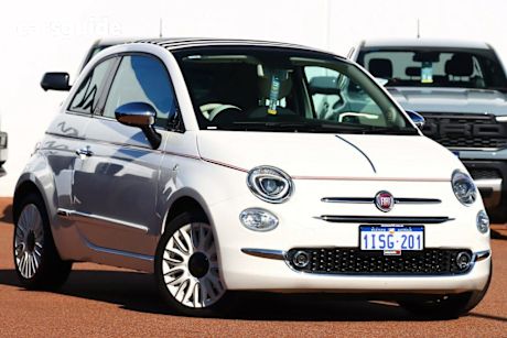 White 2021 Fiat 500 Hatchback Dolcevita
