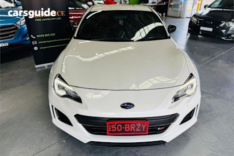 White 2018 Subaru BRZ Coupe Premium