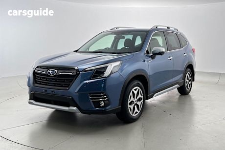 Blue 2022 Subaru Forester Wagon Hybrid L (awd)