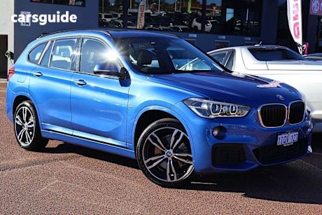 Blue 2019 BMW X1 Wagon XDRIVE25I 4WD