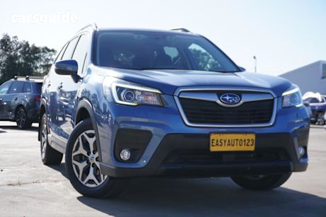 Blue 2019 Subaru Forester Wagon 2.5I-L (awd)