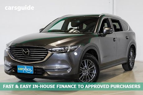 Grey 2019 Mazda CX-8 Wagon Sport (fwd)