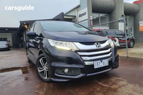 Blue 2015 Honda Odyssey Wagon VTI-L
