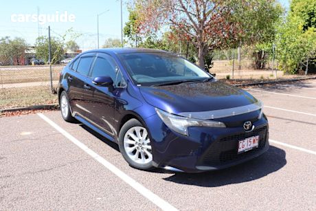 Blue 2021 Toyota Corolla Sedan Ascent Sport
