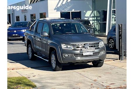 Grey 2016 Volkswagen Amarok Ute Tray TDI420 HIGHLINE 4X4