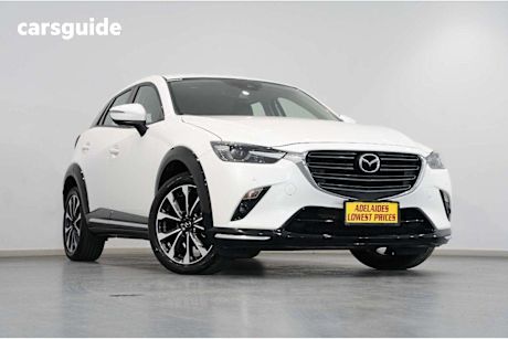 White 2023 Mazda CX-3 Wagon Stouring (fwd)