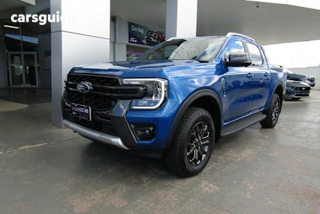 Blue 2024 Ford Ranger Double Cab Pick Up Wildtrak 2.0 (4X4)