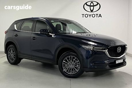 Blue 2019 Mazda CX-5 Wagon Maxx Sport (4X4)