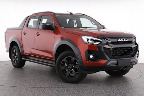 Orange 2024 Isuzu D-MAX Ute Tray X-TERRAIN 4X4