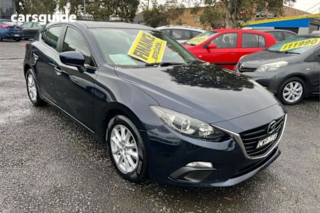 Blue 2014 Mazda 3 Hatchback Touring