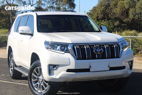 White 2020 Toyota Landcruiser Prado SUV VX 4X4