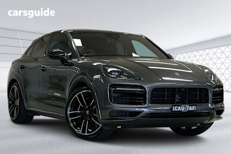 Grey 2021 Porsche Cayenne Coupe GTS