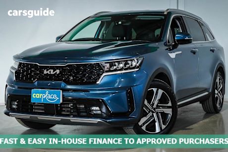 Blue 2023 Kia Sorento Wagon Sport+ 7 Seat