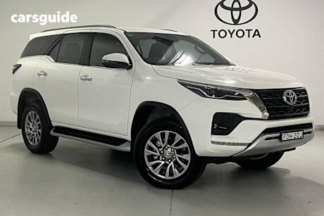 White 2025 Toyota Fortuner Wagon CRUSADE 2.8L T DIESEL AUTOMATIC WAGON