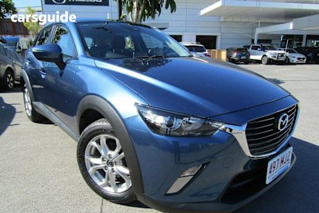 Blue 2018 Mazda CX-3 Wagon Maxx (fwd)