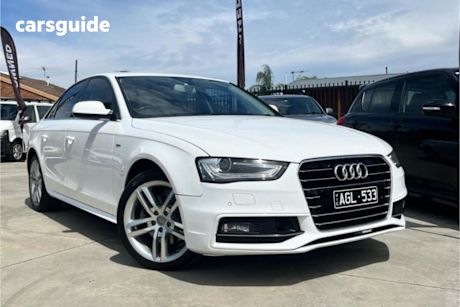 White 2015 Audi A4 Sedan 1.8 Tfsi