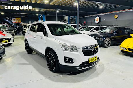 White 2015 Holden Trax Wagon Ltz