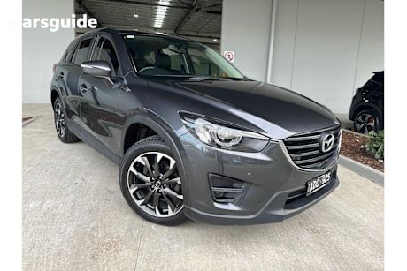 Grey 2015 Mazda CX-5 SUV GRAND TOURING 4X4
