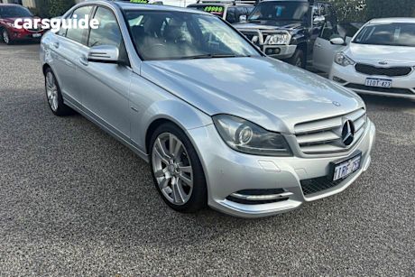 Silver 2012 Mercedes-Benz C250 Sedan Elegance BE