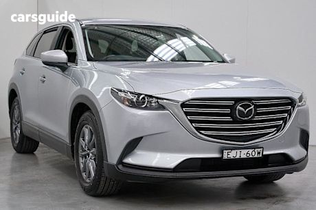 Silver 2020 Mazda CX-9 SUV SPORT 4X4
