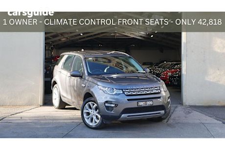 Grey 2019 Land Rover Discovery Sport SUV TD4 110KW HSE 4X4