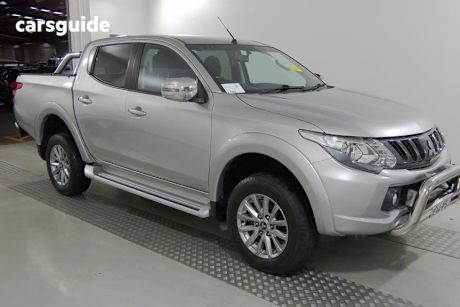 Silver 2018 Mitsubishi Triton Dual Cab Utility GLS (4X4)