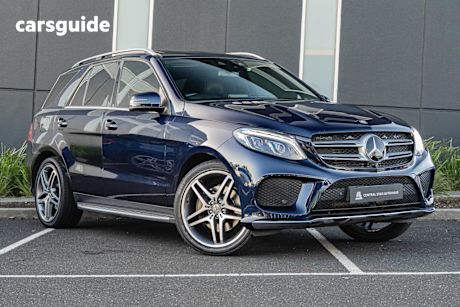 Blue 2015 Mercedes-Benz GLE250 Wagon D