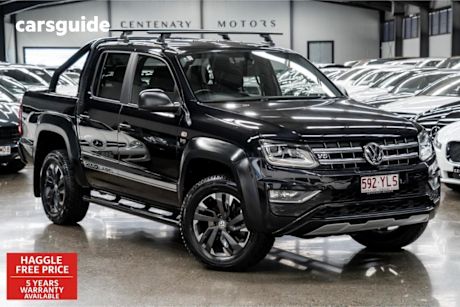 Black 2018 Volkswagen Amarok Dual Cab Utility V6 TDI 550 Dark Label