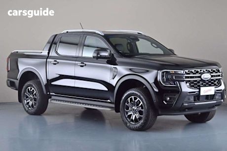Black 2022 Ford Ranger Double Cab Pick Up Wildtrak 2.0 (4X4)