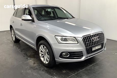 White 2015 Audi Q5 Wagon 2.0 TDI Quattro