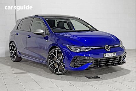 Blue 2024 Volkswagen Golf Hatch R 4WD