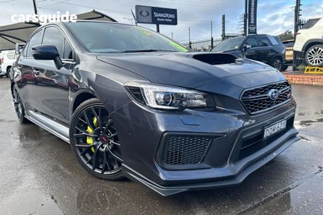 Grey 2017 Subaru WRX Sedan STI Spec R