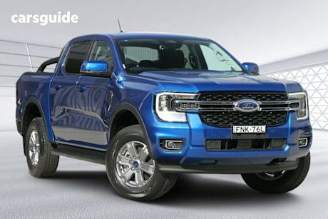 Blue 2024 Ford Ranger Super Cab Utility XLT 2.0 (4X4)