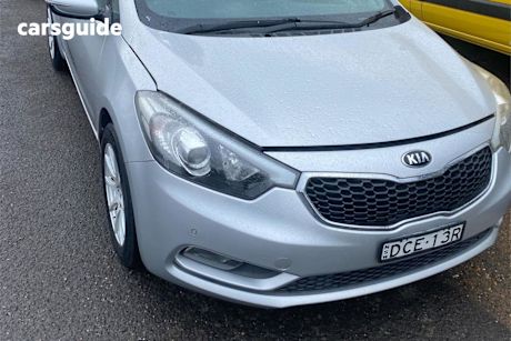 Silver 2015 Kia Cerato Hatchback S
