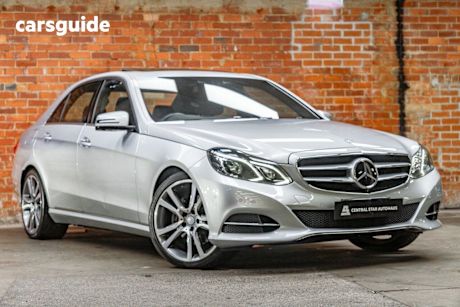 Silver 2014 Mercedes-Benz E250 Sedan
