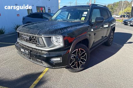 Black 2025 GWM Haval H7 SUV Vanta Hybrid