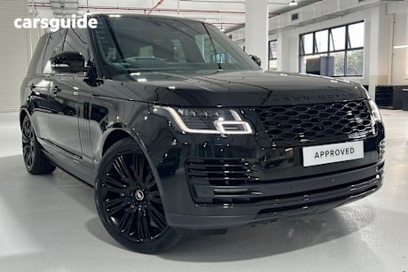 Black 2020 Land Rover Range Rover Wagon D350 Autobiography (258KW)
