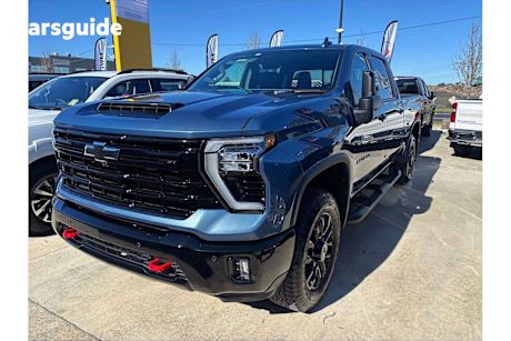 Blue 2025 Chevrolet Silverado HD Ute Tray LTZ PREMIUM W/TECH PACK 4X4