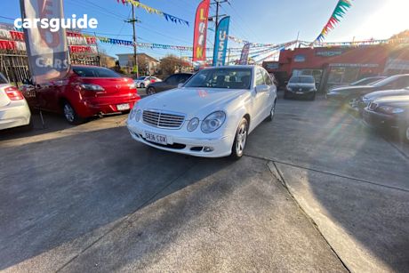 White 2002 Mercedes-Benz E240 Sedan Elegance