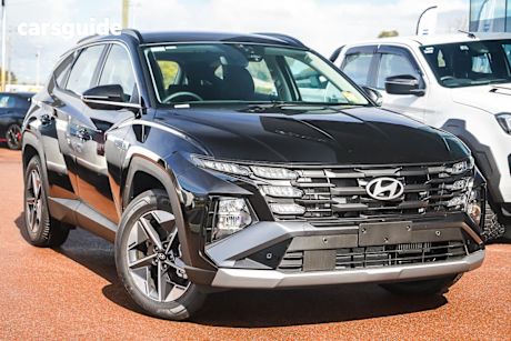 Black 2025 Hyundai Tucson Wagon Hybrid (fwd)