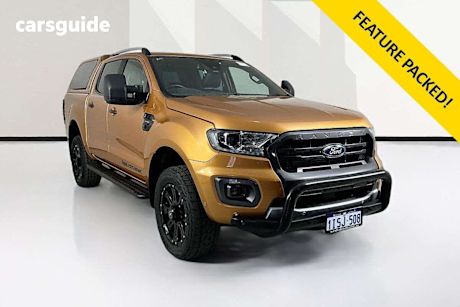 Orange 2020 Ford Ranger Double Cab Pick Up Wildtrak 2.0 (4X4)
