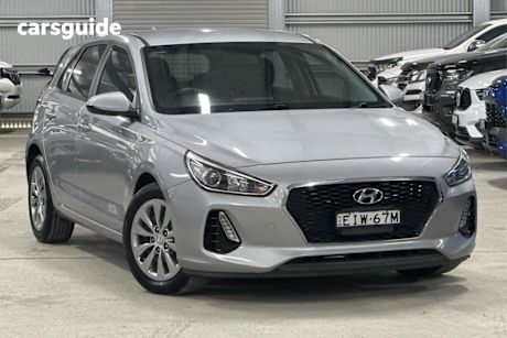 Silver 2019 Hyundai I30 Hatchback GO