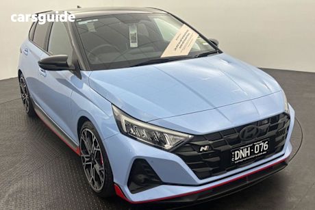 Blue 2025 Hyundai I20 Hatchback N TTR