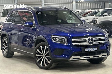Blue 2021 Mercedes-Benz GLB200 Wagon 200