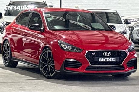 Red 2020 Hyundai I30 Fastback N Performance