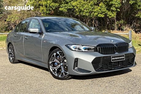 Grey 2024 BMW 330i Sedan