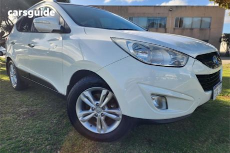 White 2013 Hyundai IX35 Wagon Elite (awd)