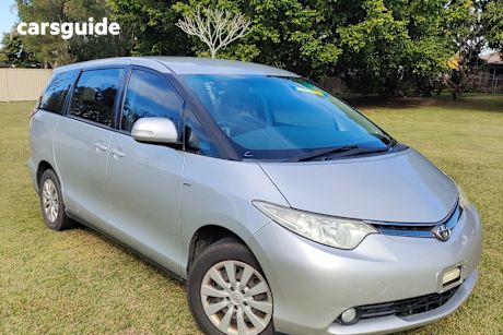 Silver 2007 Toyota Tarago Wagon Gli