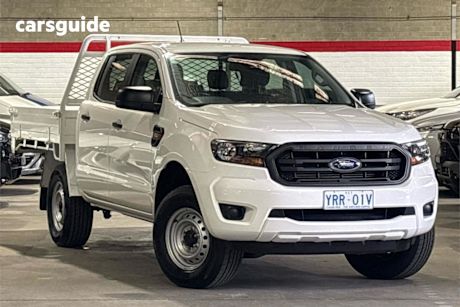 White 2020 Ford Ranger Double Cab Chassis XL 2.2 (4X4)