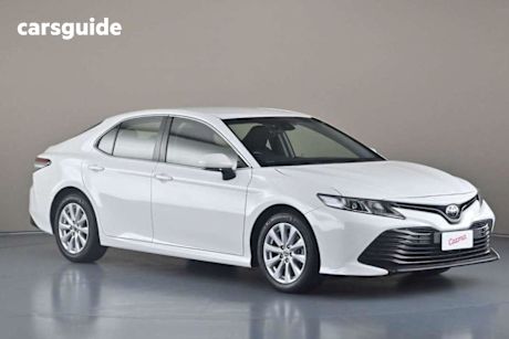 White 2020 Toyota Camry Sedan Ascent